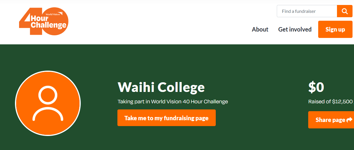 World Vision 40 Hour Challenge