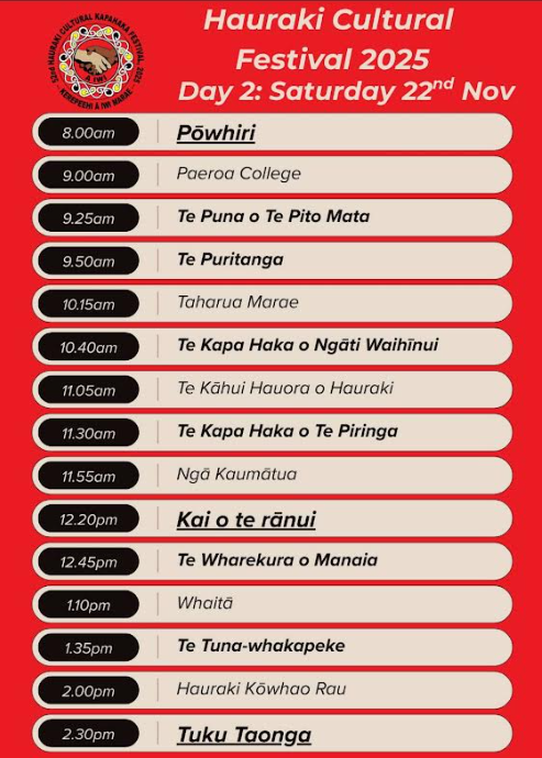 Hauraki Cultural Festival 2025