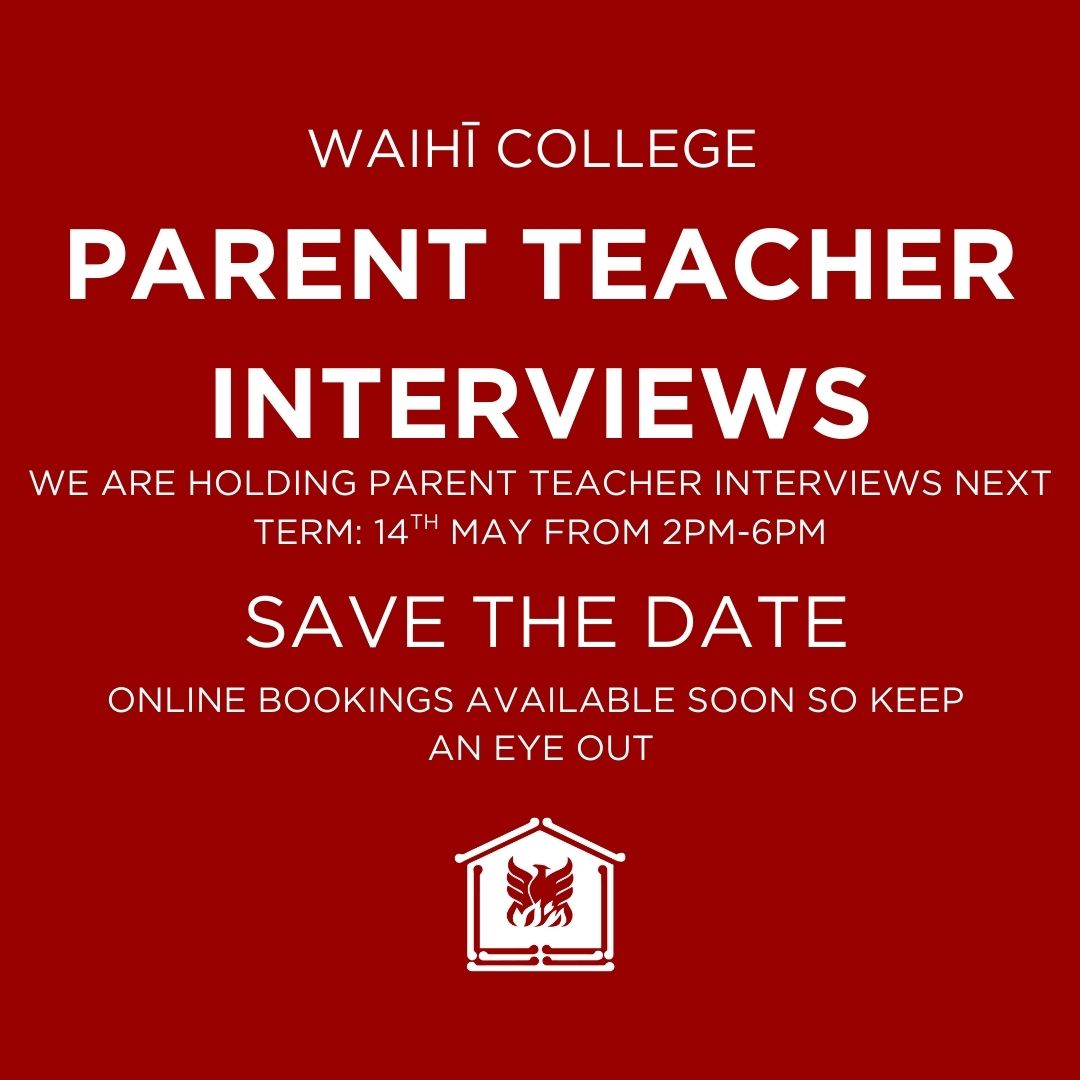 SAVE THE DATE: PARENT TEACHER INTERVIEWS ON 14TH MAY