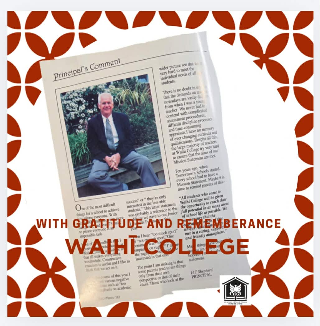 With Gratitude and Remembrance: Harry Shepherd