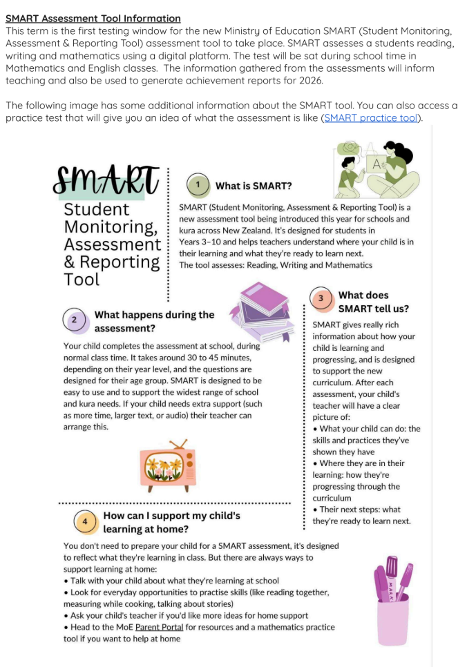 SMART Assessment Tool Information
