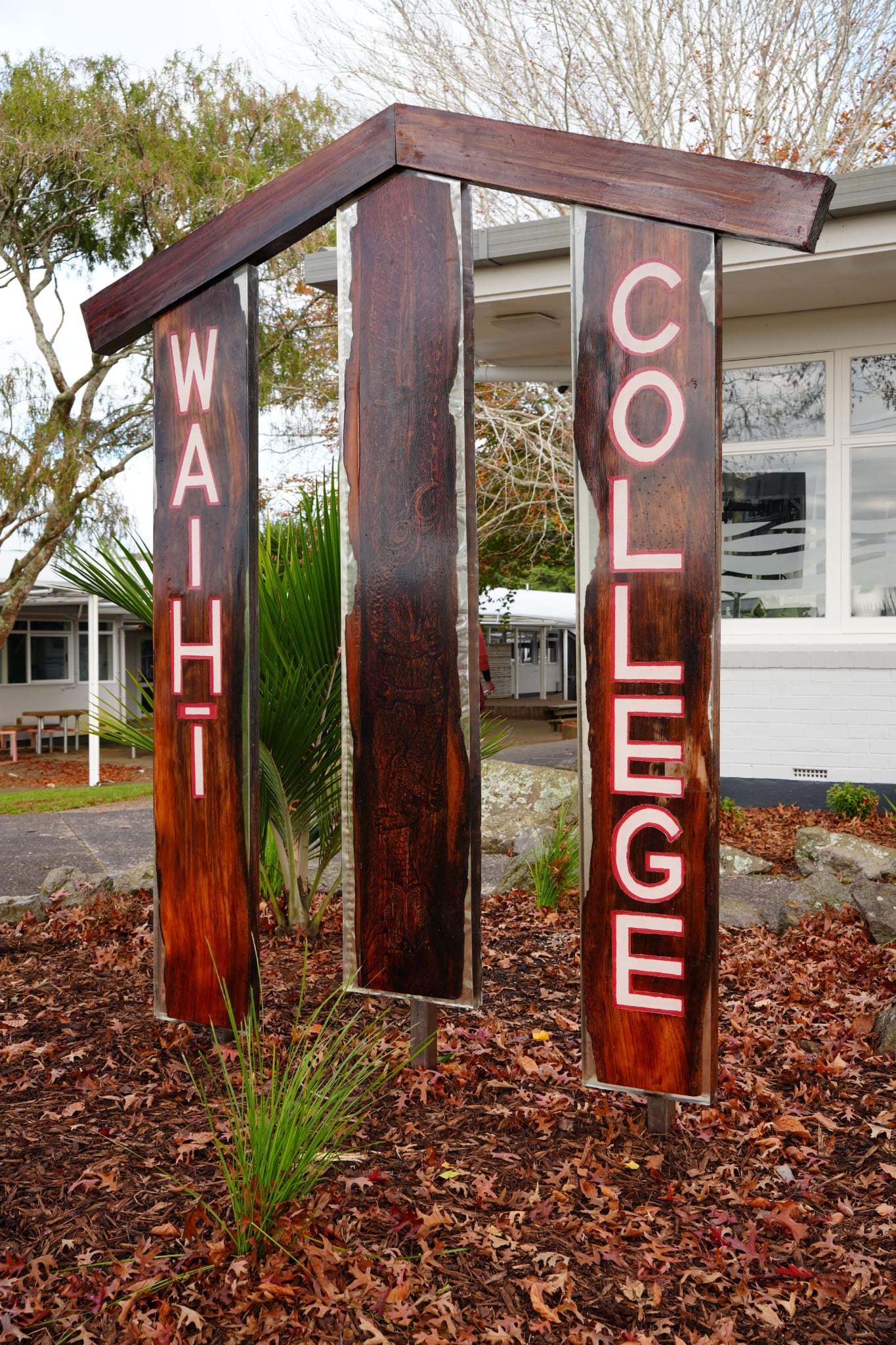 Waihī College Sign Blessing