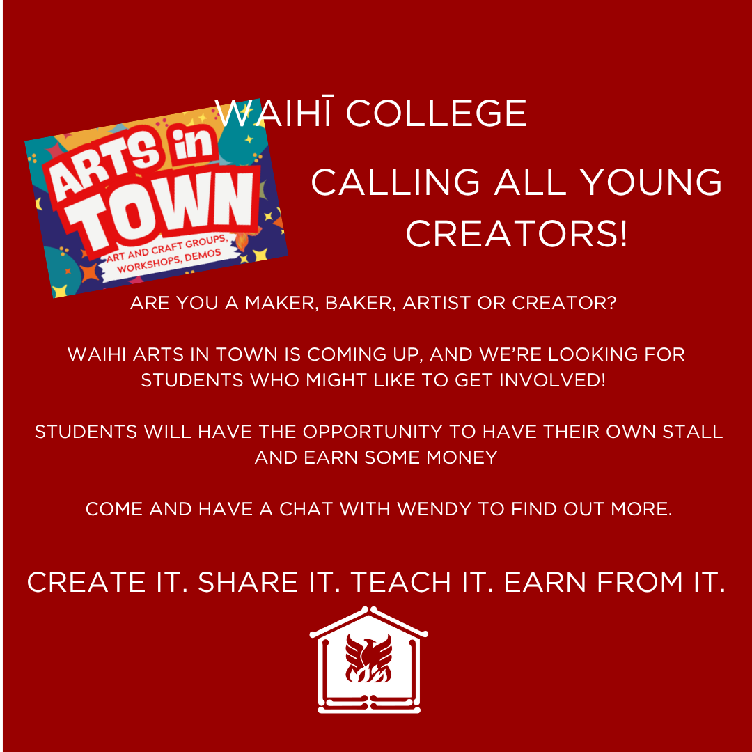 CALLING ALL YOUNG CREATORS!