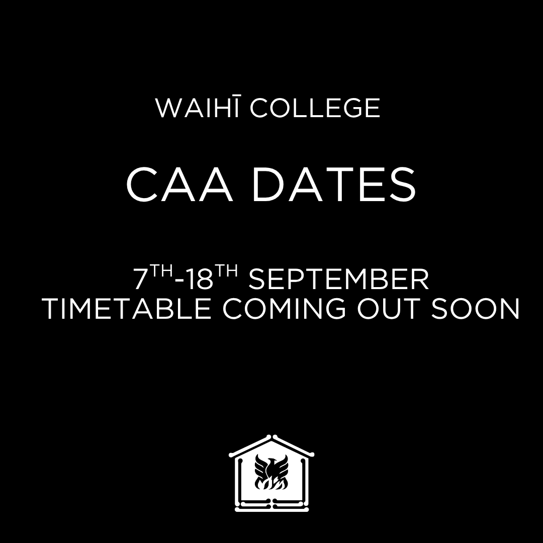CAA Exams (Literacy and Numeracy Common Assessment Activities): 7th-18th September